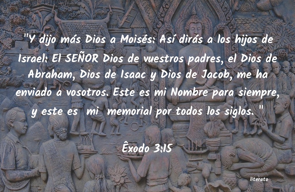 biblia exodo 3 15
