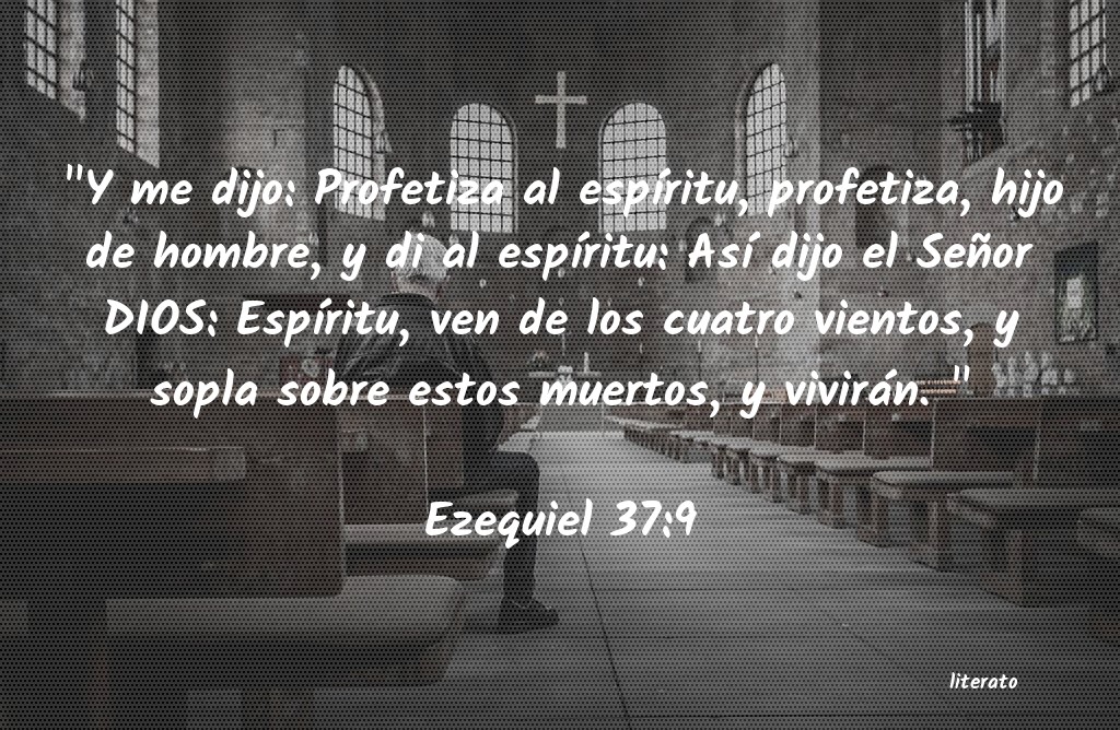 Ezequiel 37:5-9 - Bíblia