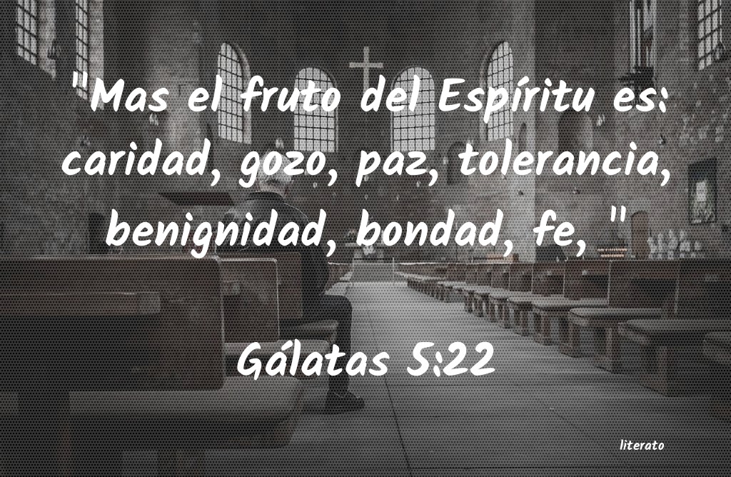 La Biblia - Gálatas - 5:22