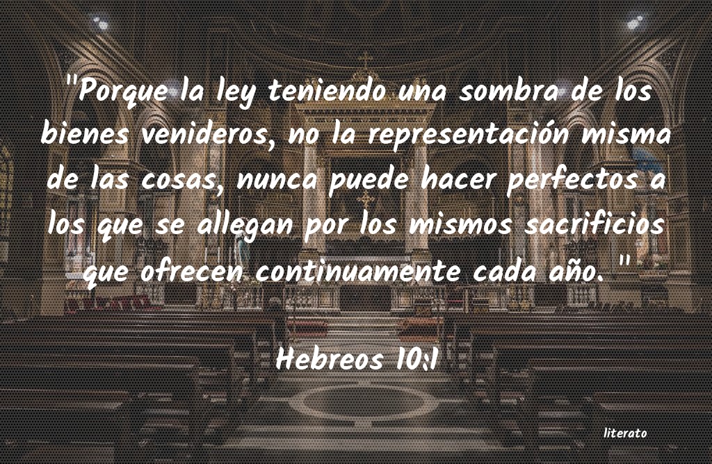 hebreos 10 41