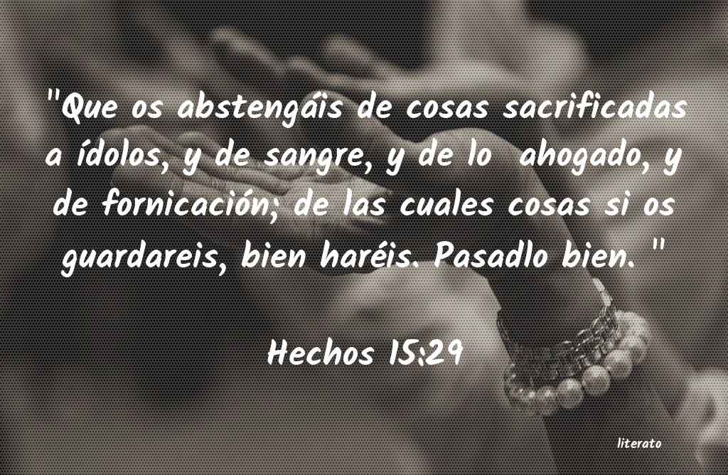 hechos 15 29 biblia latinoamericana