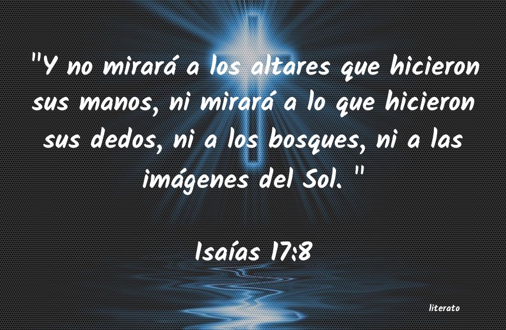 isaias 17 6 8