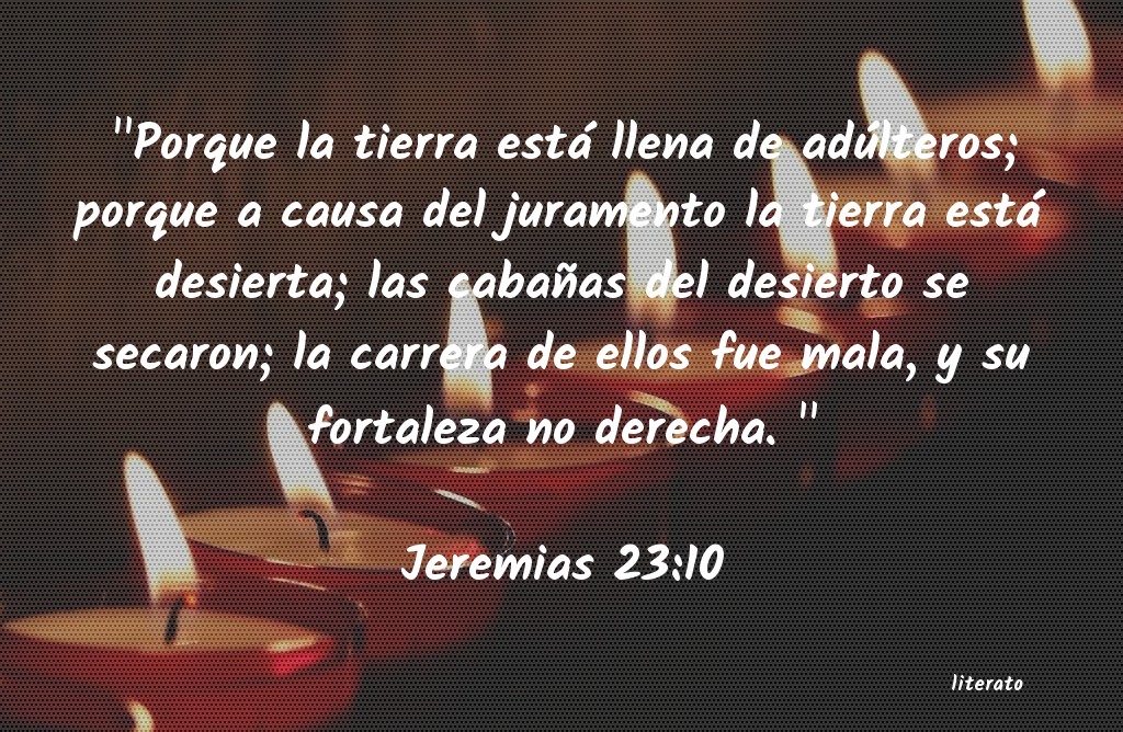 jeremias 10 23 nvi