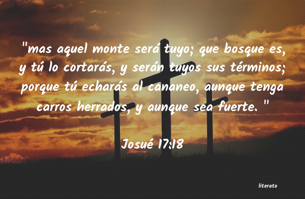 La Biblia Josué 1718