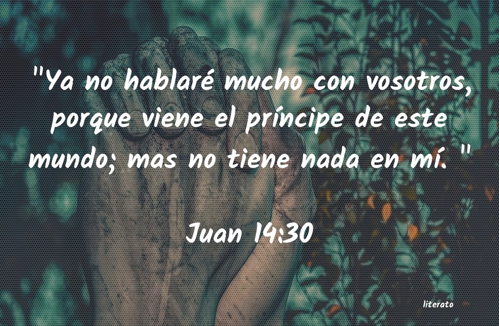 juan 14 30 biblia paralela