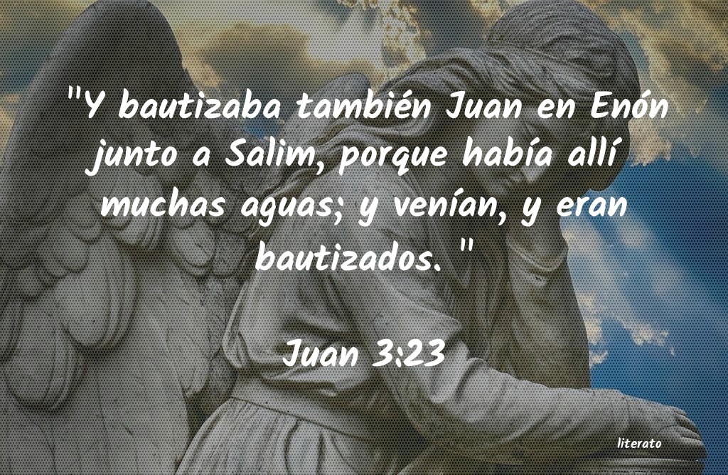 juan 3 23 biblia