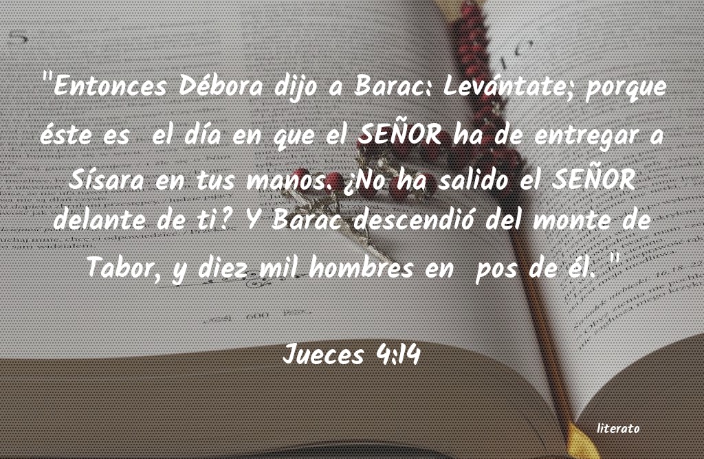 La Biblia - Jueces - 4:14