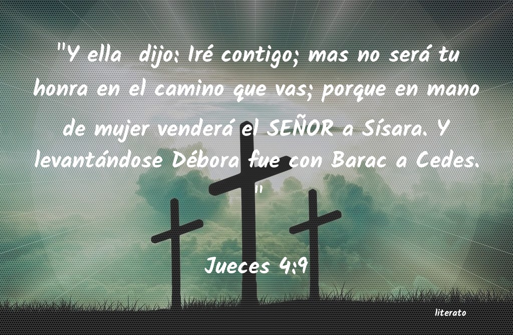 La Biblia - Jueces - 4:9