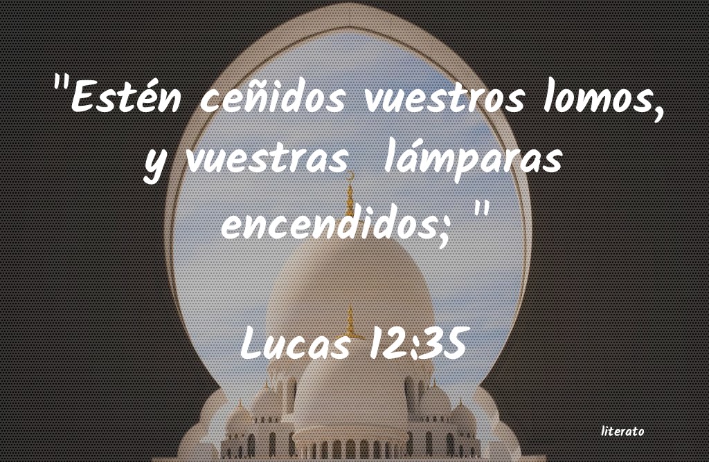 estudio lucas 12 35