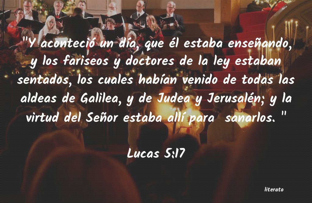 lucas 5 17 25 biblia catolica