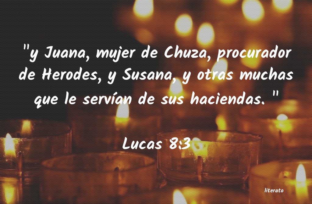 san lucas 8 1 3 reflexión