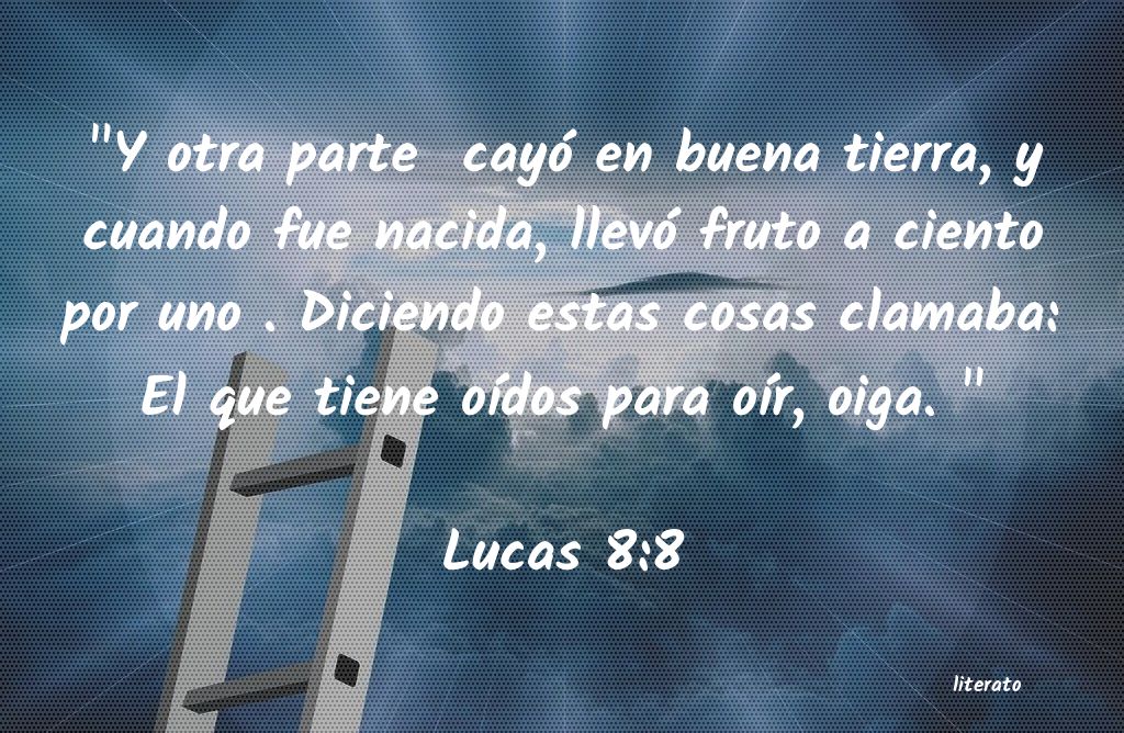 lucas 8 1-10