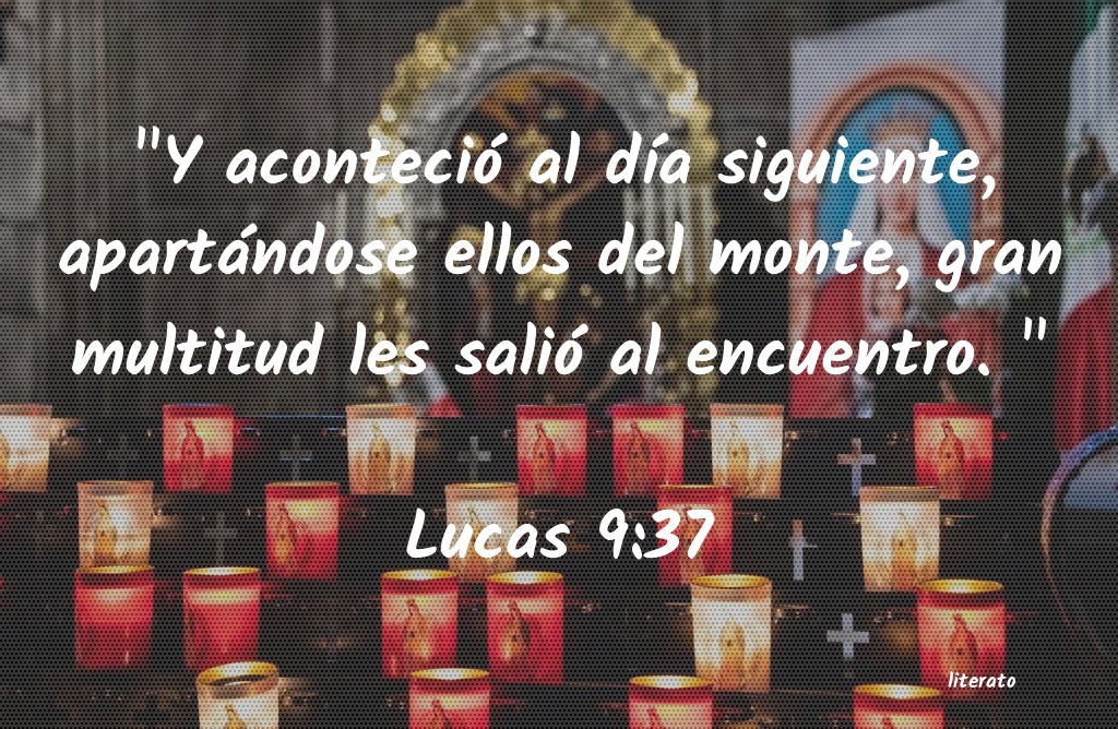 lucas 9 25 37