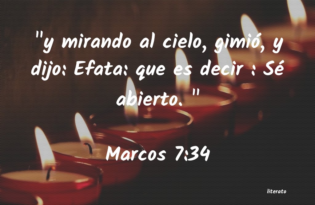 marcos 7 34 biblia catolica