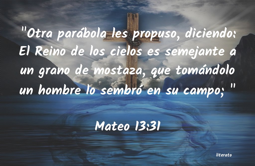 mateo 13 31 34 enseñanza