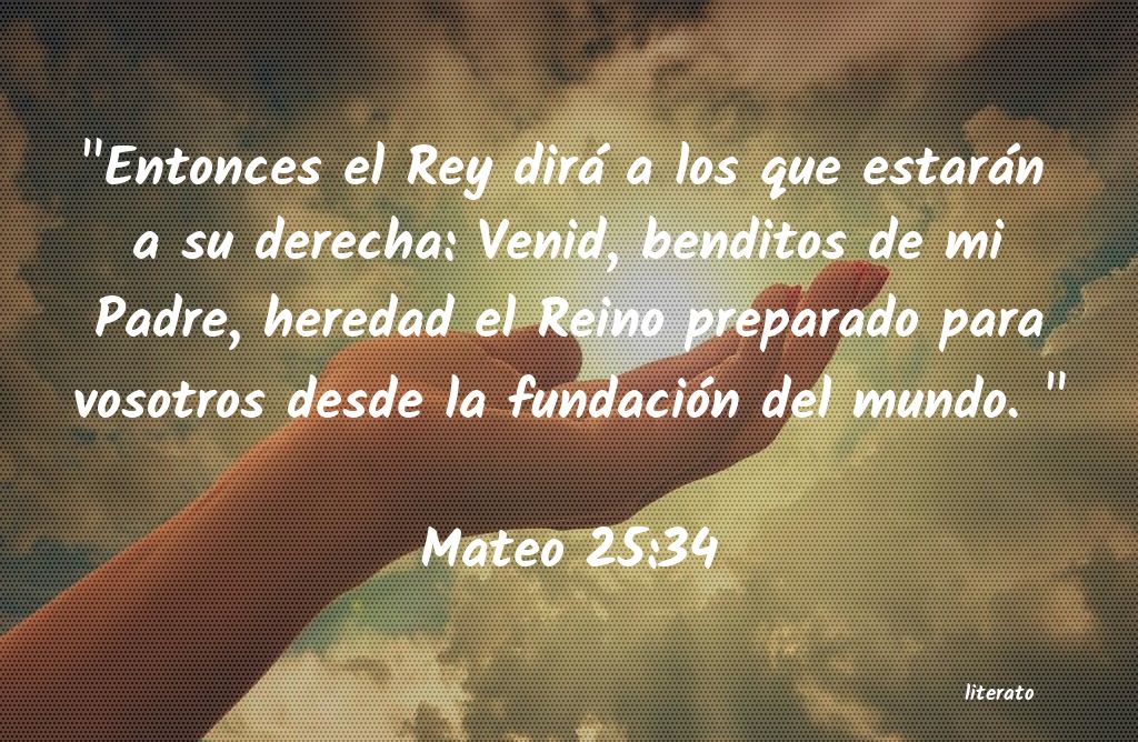 La Biblia Mateo 25 34 La Biblia Mateo 25 34
