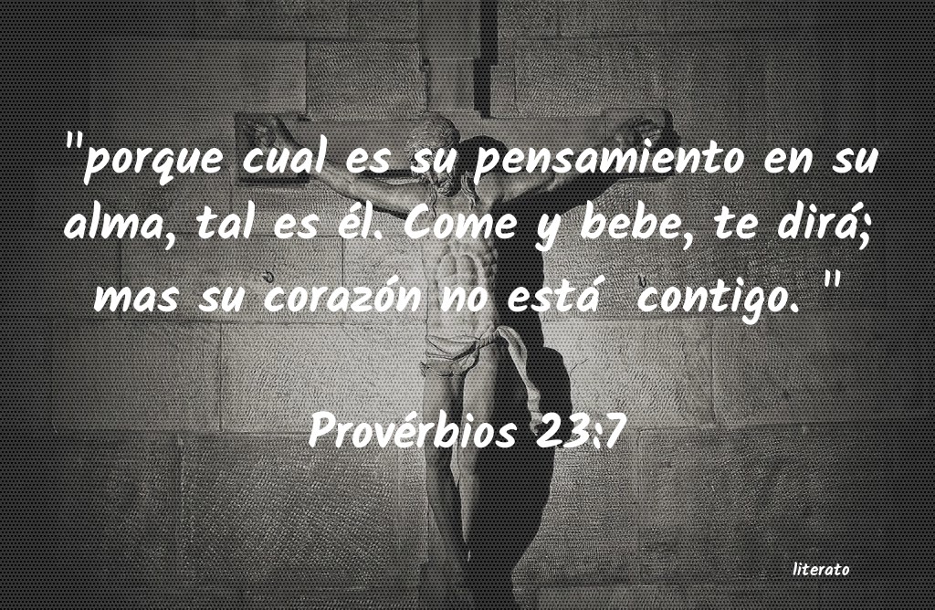proverbios 23 7 biblia católica