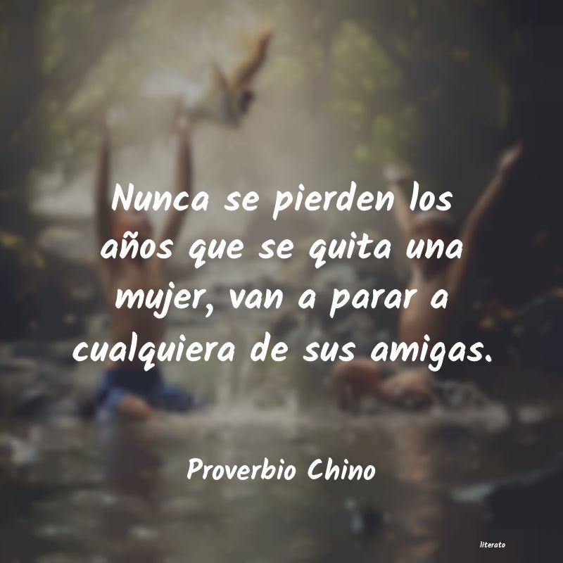 Frases de Proverbio Chino