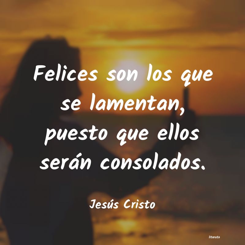 Frases de Jesús Cristo