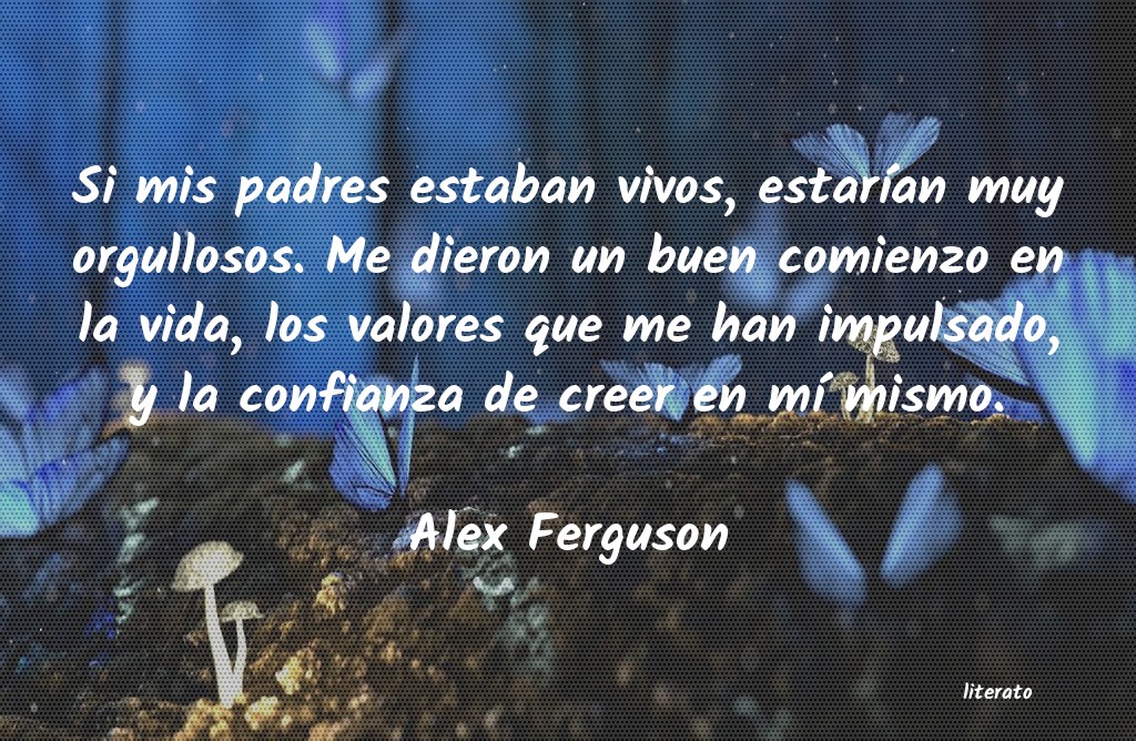 frases de Alex Ferguson