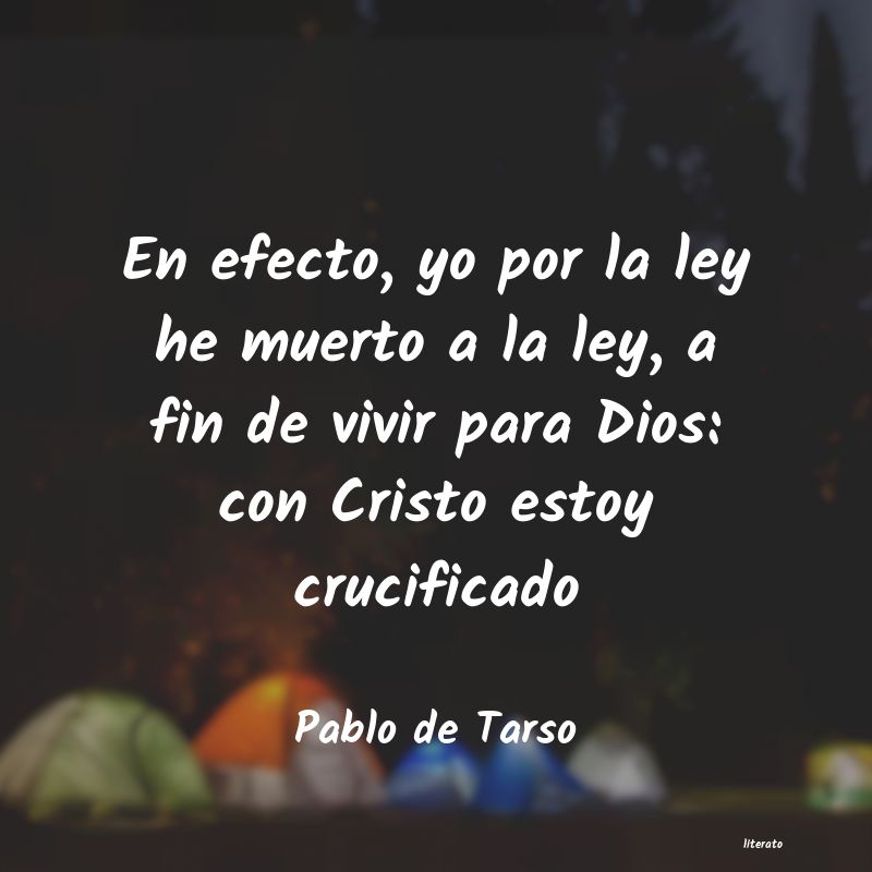 Frases de Pablo de Tarso