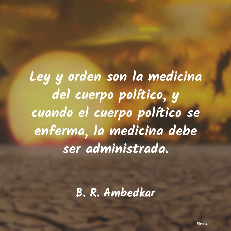 Frases de B. R. Ambedkar