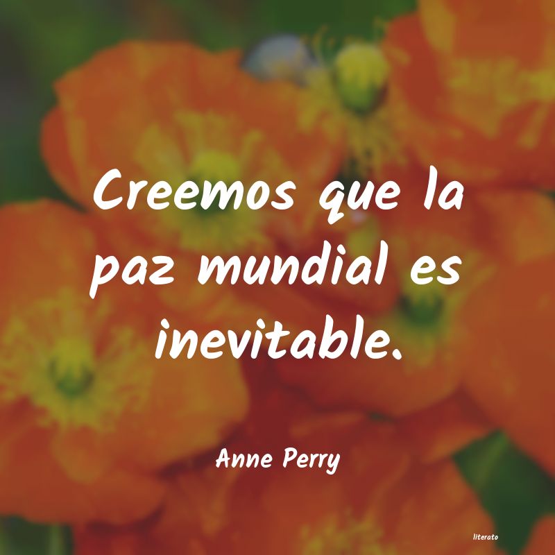 Frases de Anne Perry