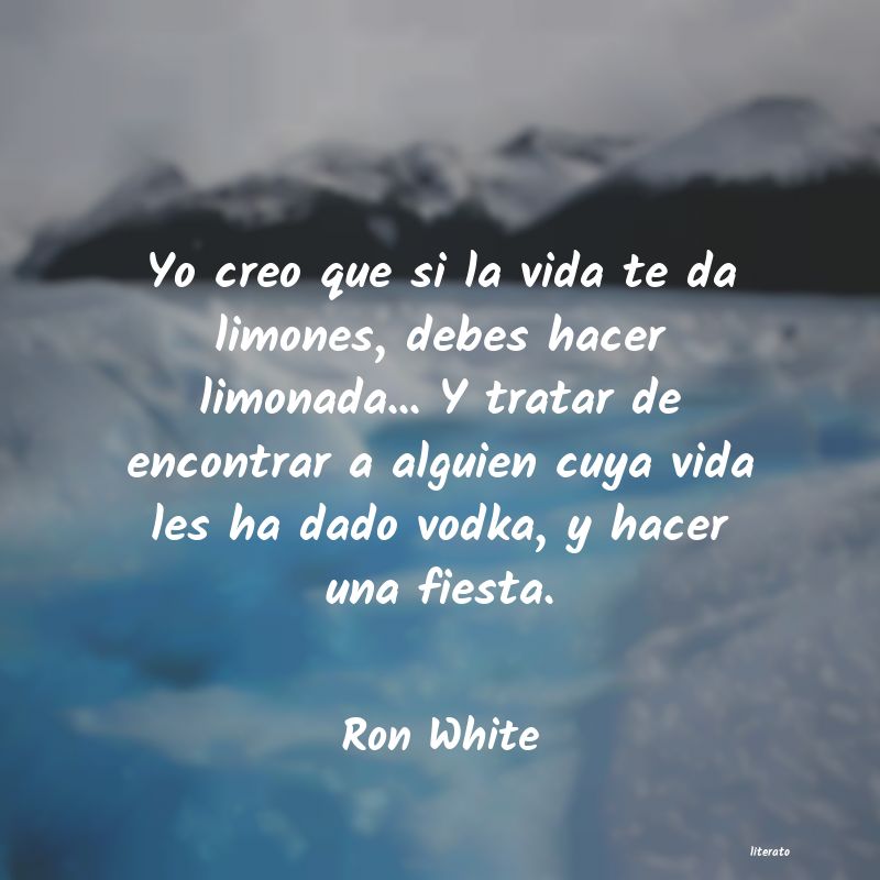frases de Ron White