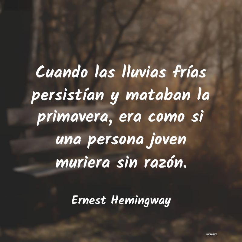 frases de Ernest Hemingway