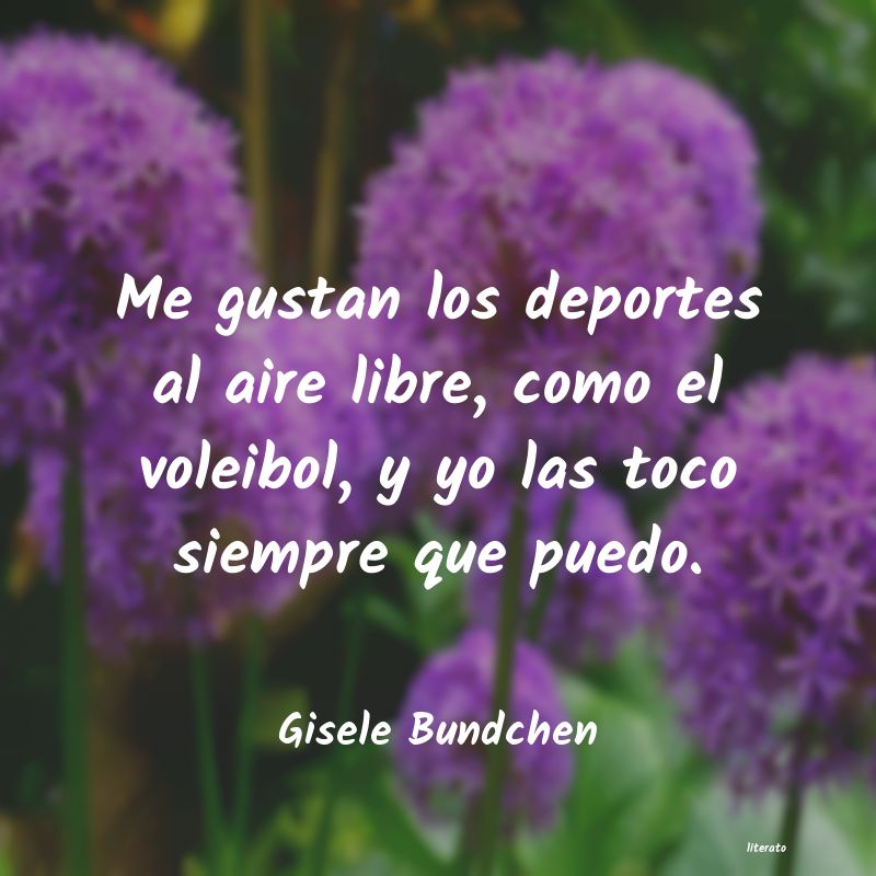 Frases de Gisele Bundchen