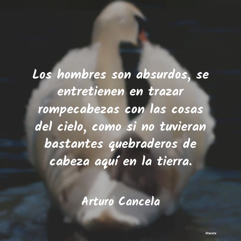 Frases de Arturo Cancela