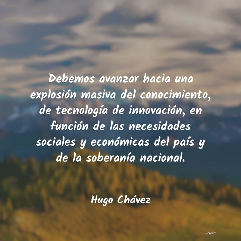 frases de Hugo Chávez
