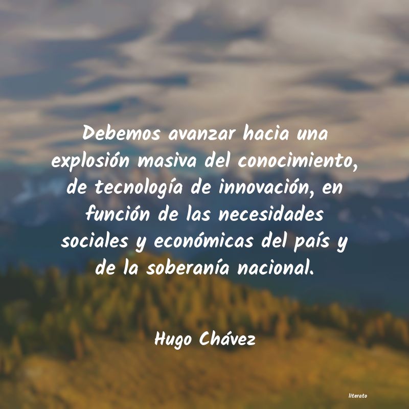 Frases de Hugo Chávez