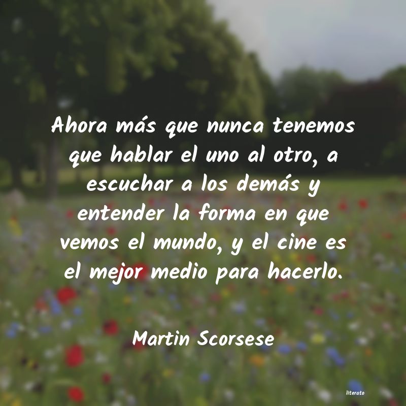 Frases de Martin Scorsese