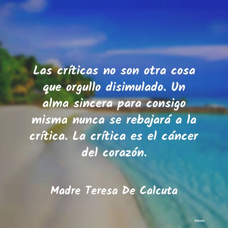 Frases de Madre Teresa De Calcuta