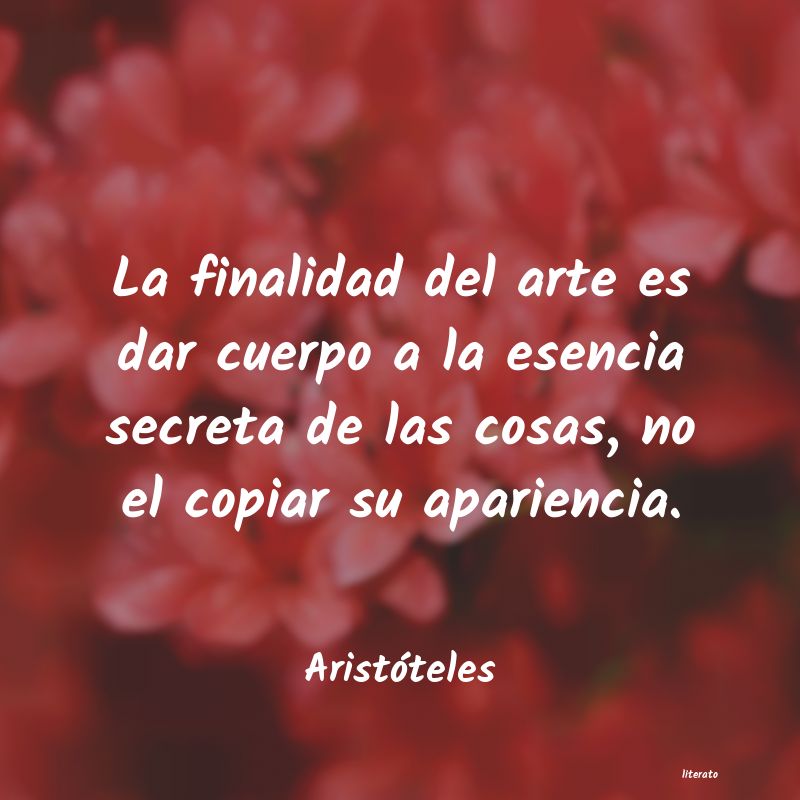 Frases de Aristóteles