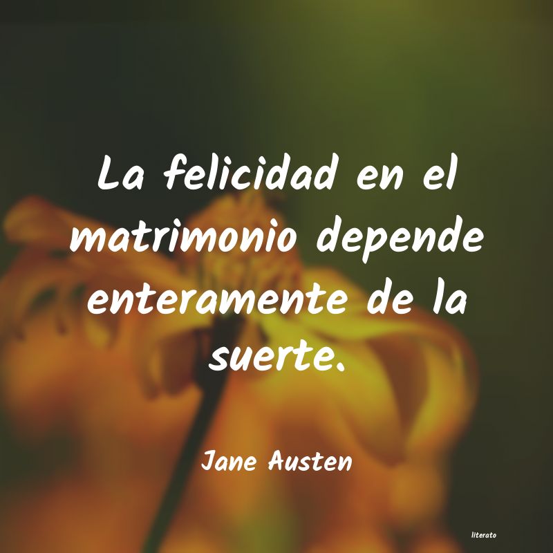 Frases de Jane Austen