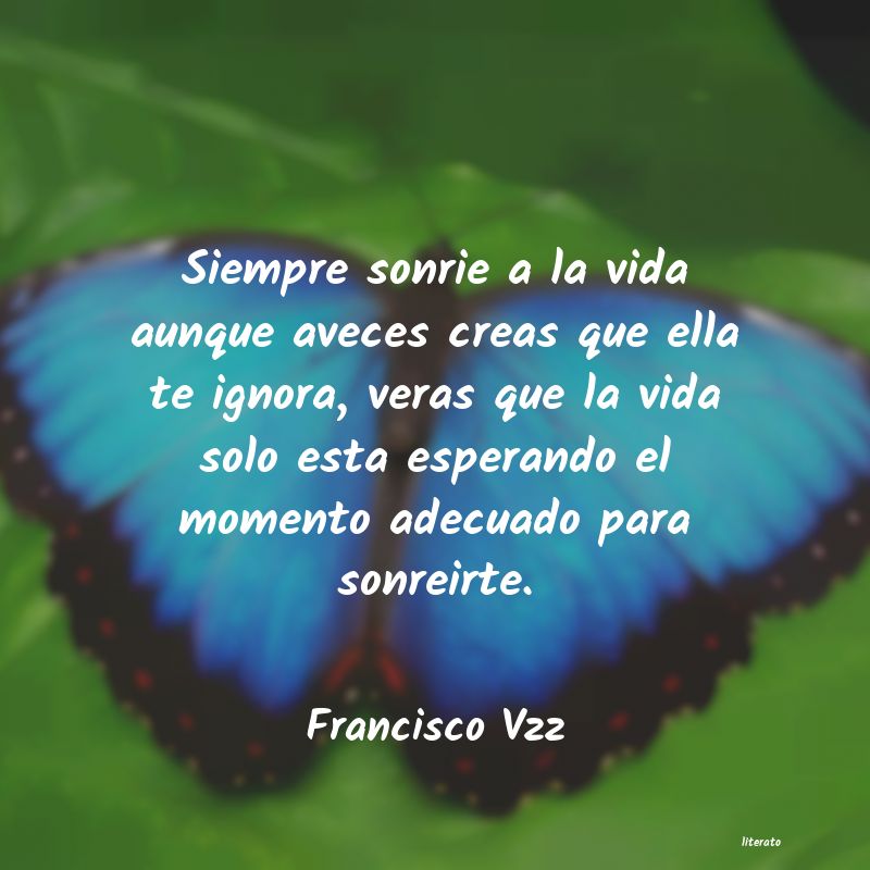 Frases de Francisco Vzz