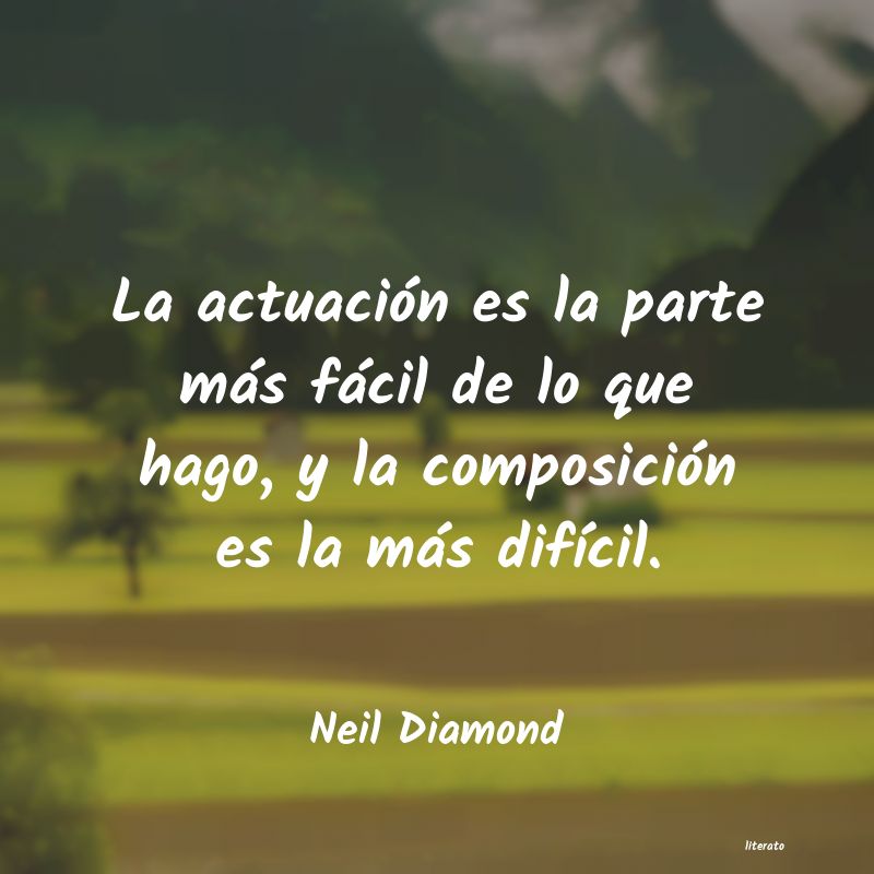 frases de Neil Diamond