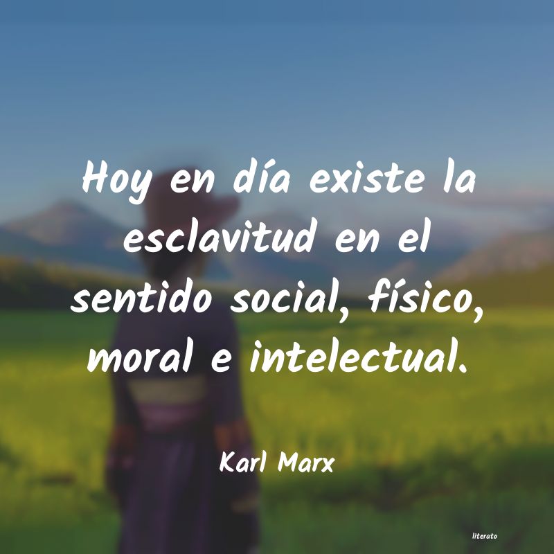 Frases de Karl Marx