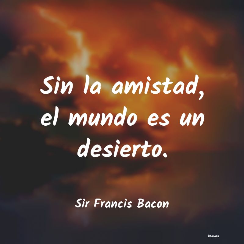 frases de Sir Francis Bacon