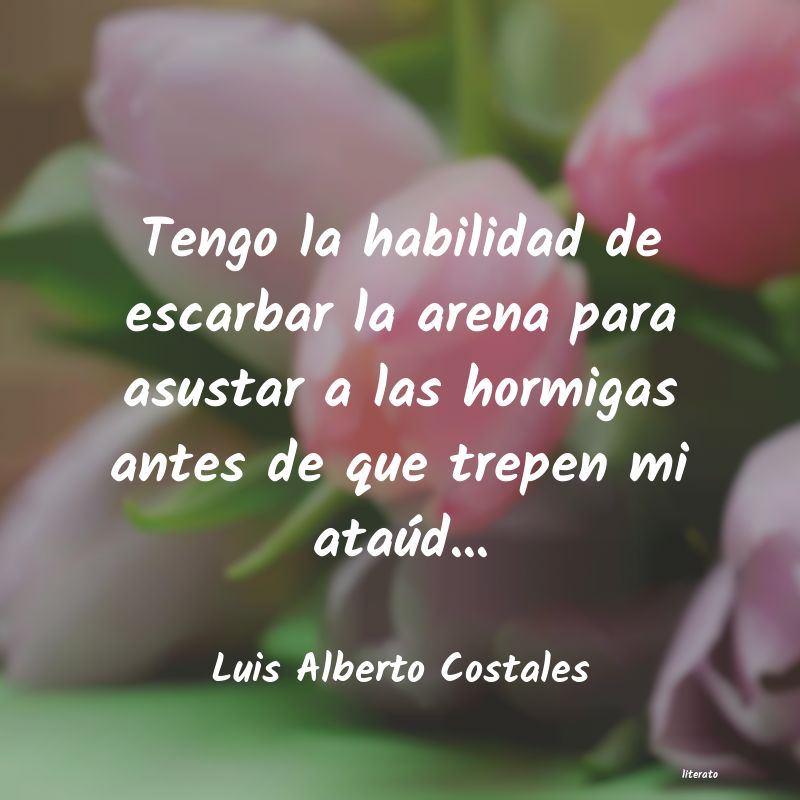 Frases de Luis Alberto Costales