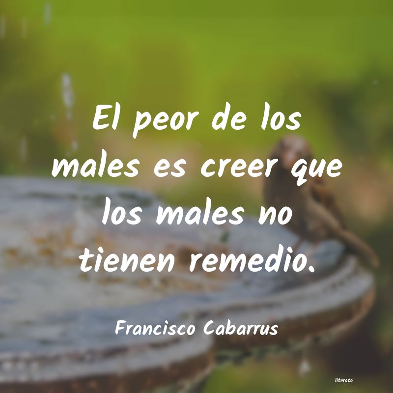 Frases de Francisco Cabarrus