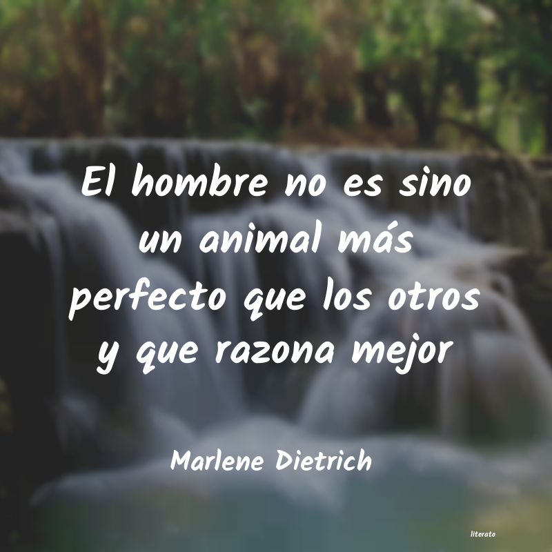 frases de Marlene Dietrich