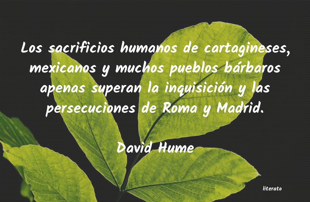 Frases de David Hume