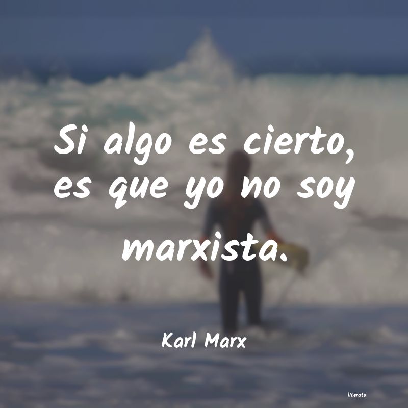 frases de Karl Marx