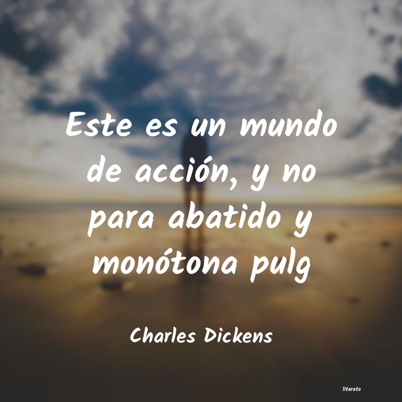 frases de Charles Dickens