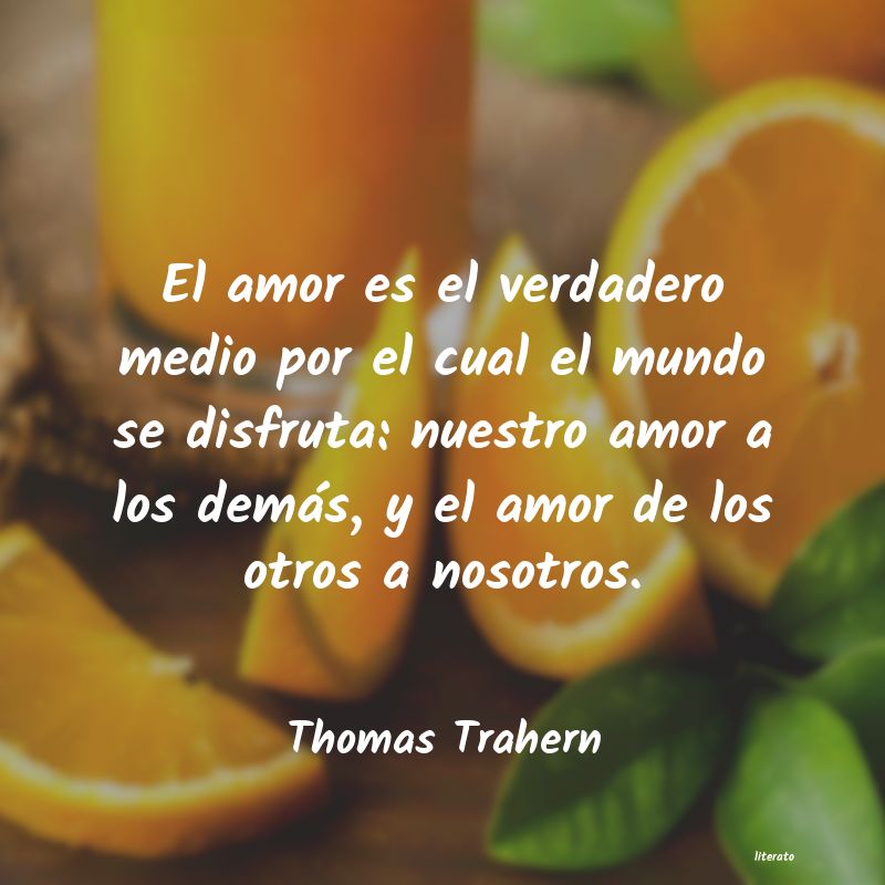 Frases de Thomas Trahern