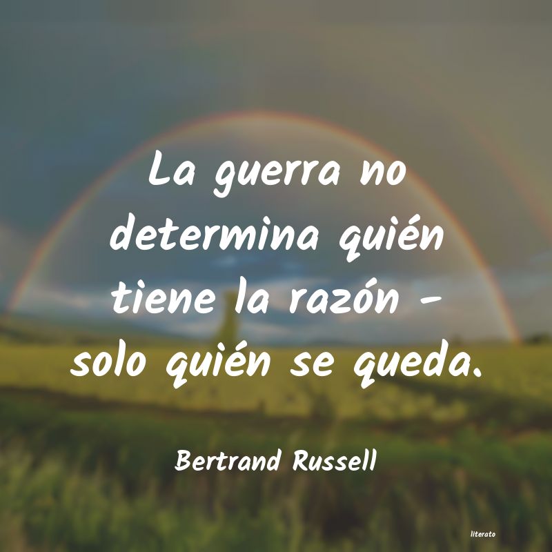 Frases de Bertrand Russell