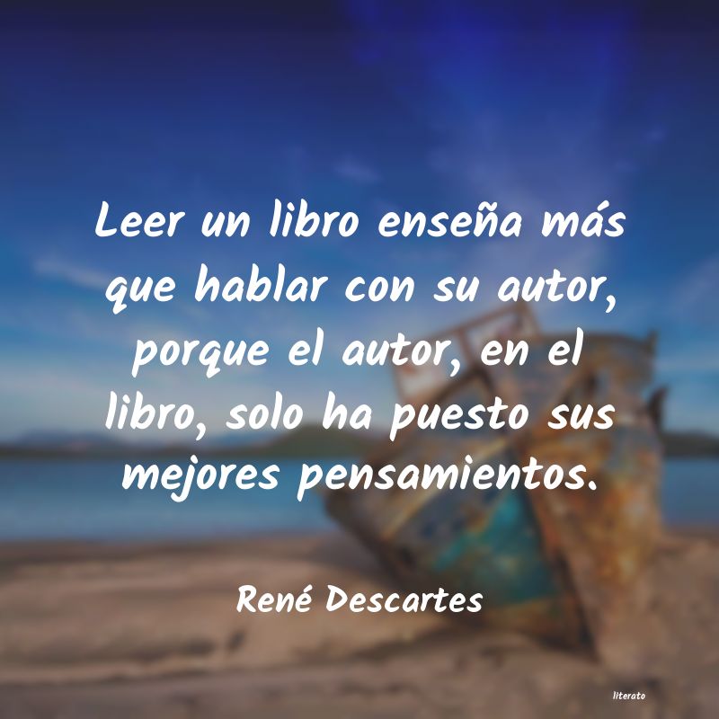 Frases de René Descartes